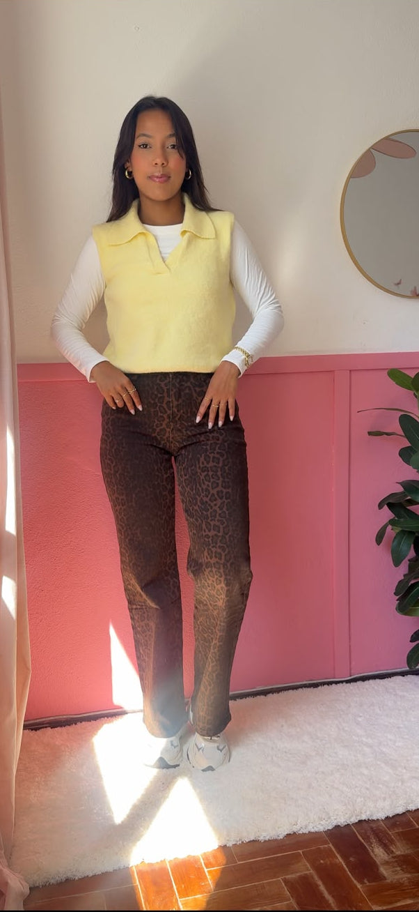 Calças Leopard Muse