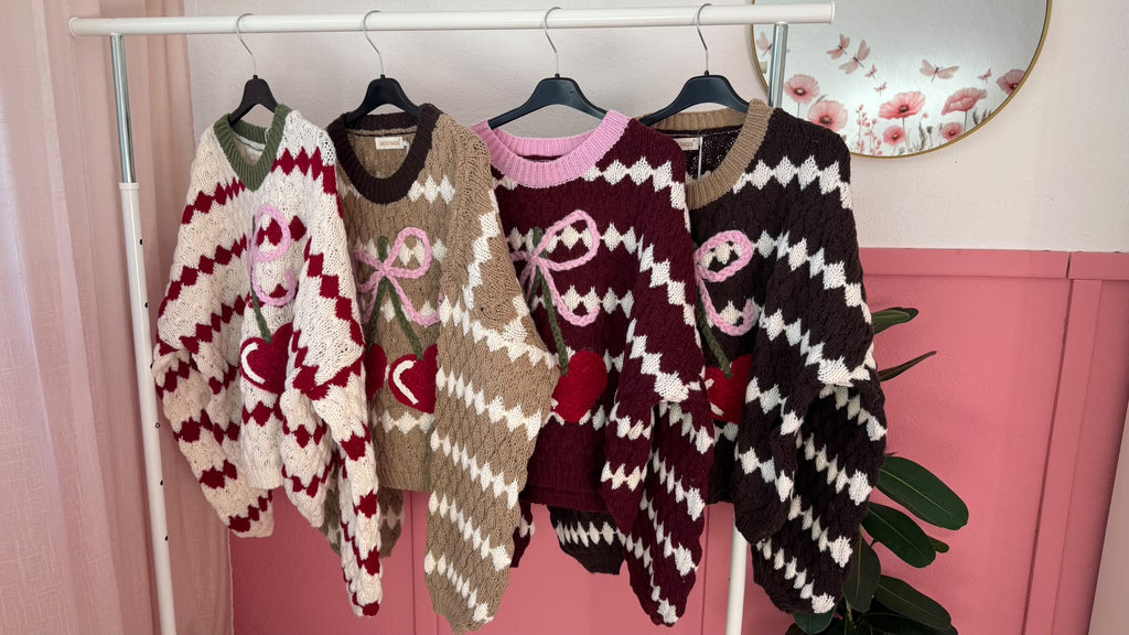 Malha Cherry Knit 🍒🤎