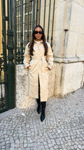 Casaco Trench Coat Longo