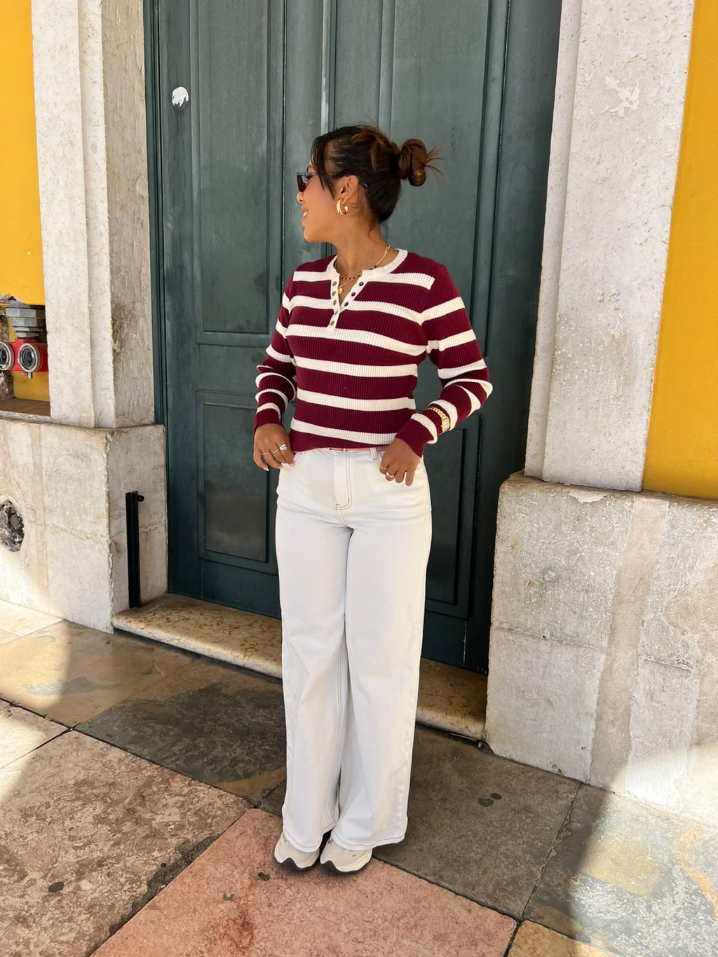 Malha Stripes Cashmere 🤎