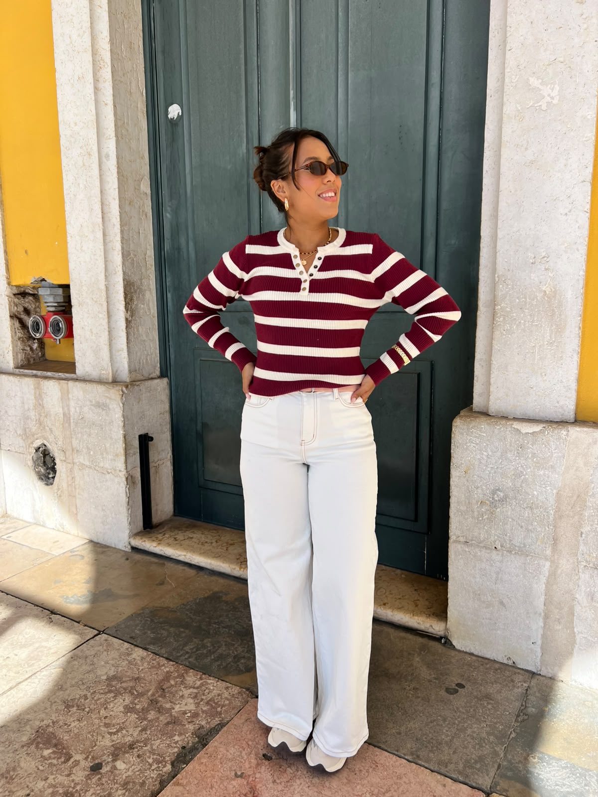 Malha Stripes Cashmere 🤎